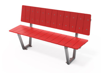 P8003 Ławka Color HDPE | Starmax