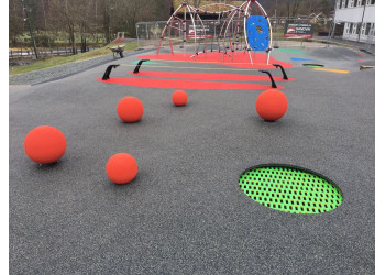 ZESTAW 4 kolorowe trampoliny | Starmax