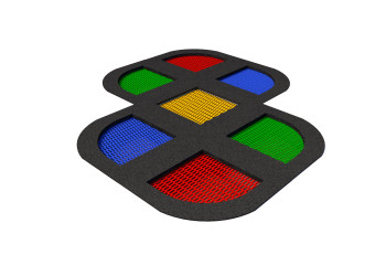 ZESTAW 7 kolorowe trampoliny | Starmax
