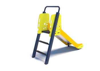 Zjeżdżalnia 90 cm z drabinką P3307 | Nierdzewna zjeżdżalnia Starmax