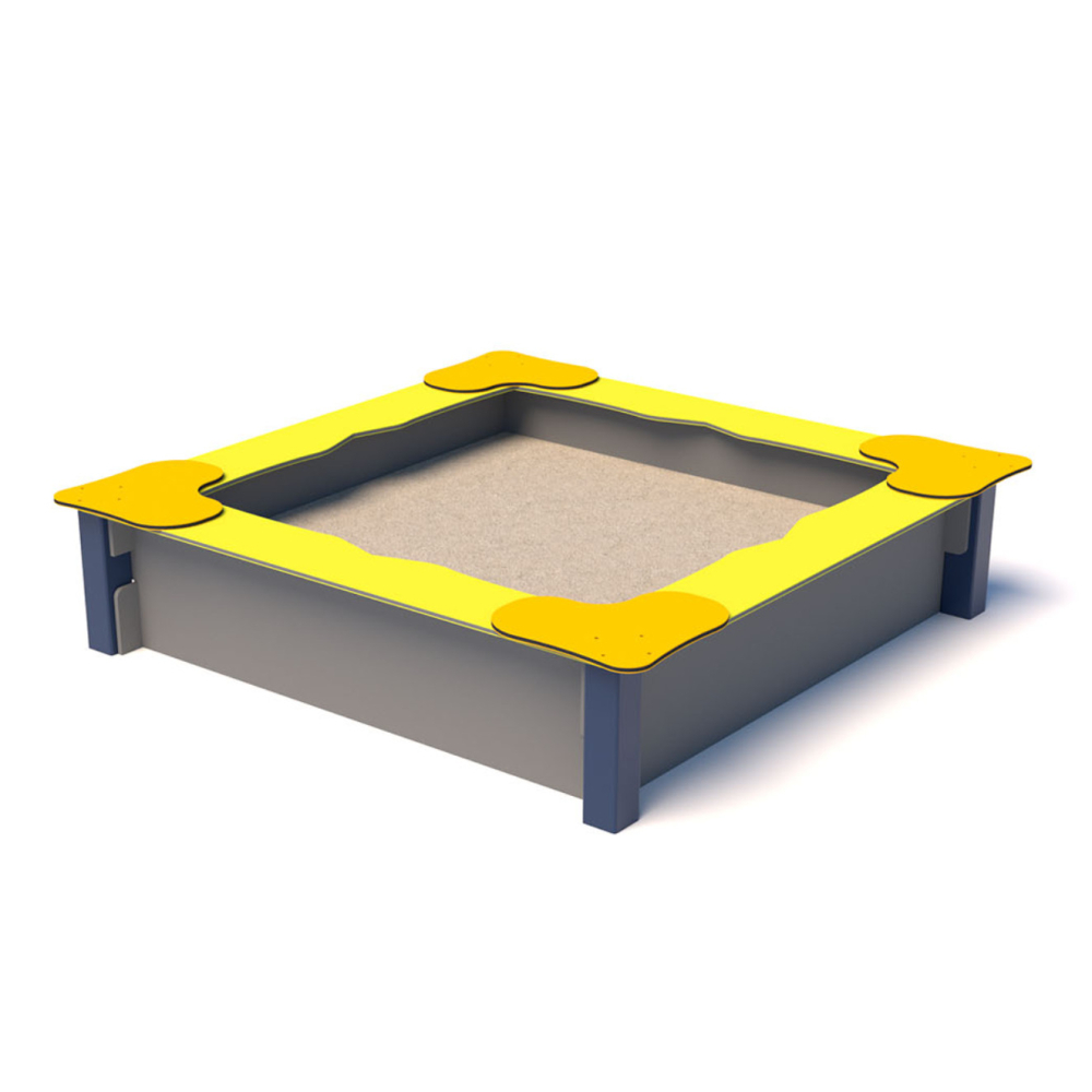 P3201 Piaskownica kwadratowa mała 120x120
