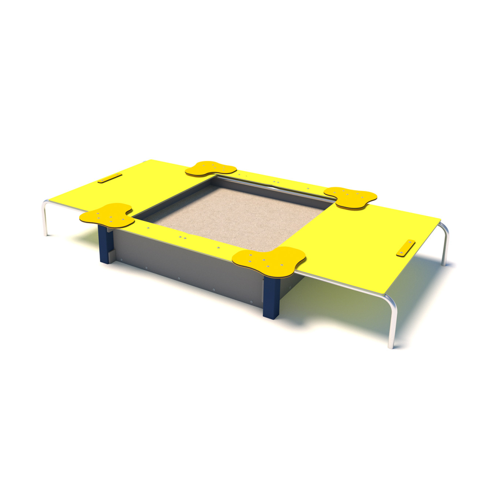 P3210 Piaskownica rozsuwana 120x120