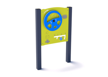 Panel Kierownica ♿ P3811 – edukacyjny panel na plac zabaw dla dzieci
