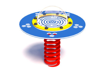 P3801 Labirynt UFO ♿ – panel edukacyjny na plac zabaw dla dzieci