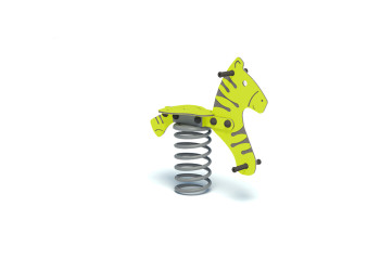 Bujak Zebra na sprężynie – bezpieczna zabawa na plac zabaw