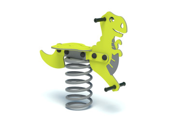 Bujak na sprężynie DINO – bezpieczna zabawa na plac zabaw