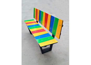 P8003 Ławka Color HDPE | Starmax