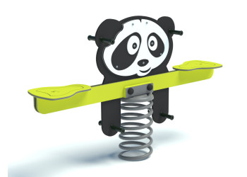 Bujak podwójny na sprężynie PANDA – bezpieczna zabawa dla dzieci