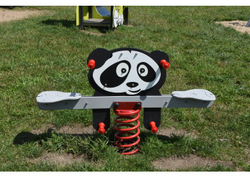 Bujak podwójny na sprężynie PANDA – bezpieczna zabawa dla dzieci