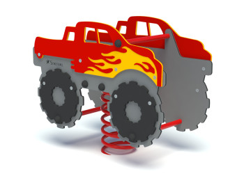 Bujak na sprężynie MONSTER TRUCK – trwały i bezpieczny sprężynowiec