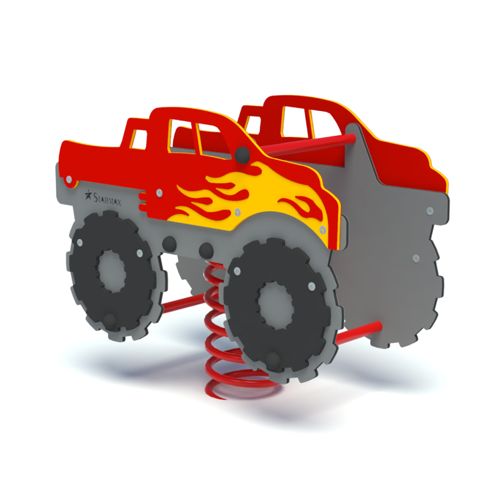 Bujak na sprężynie MONSTER TRUCK – trwały i bezpieczny sprężynowiec