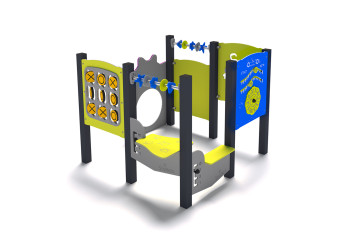 Panel edukacyjny P3509 Domek na plac zabaw | Starmax