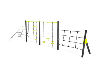 Linowe i sprawnościowe place zabaw P5044 Zestaw 44 – bezpieczna wspinaczka