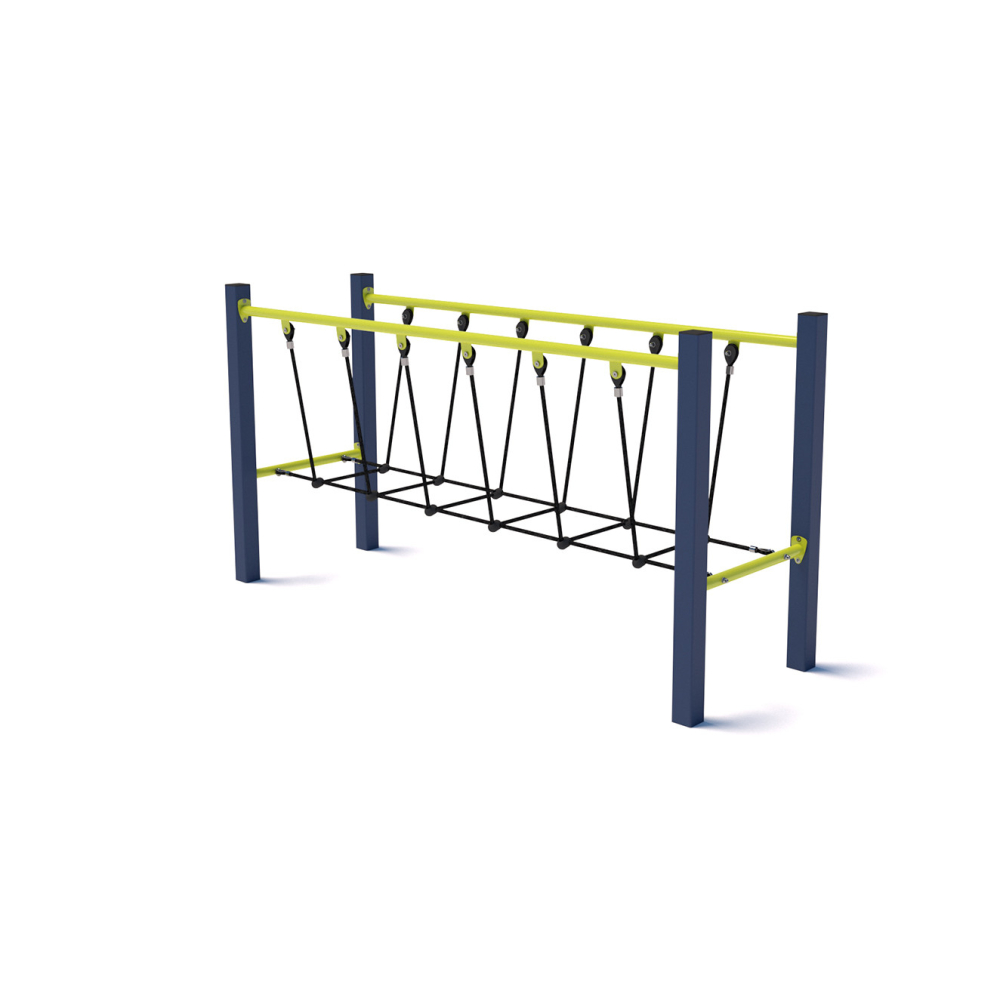 Most ruchomy P5020 – linowy element placu zabaw dla dzieci