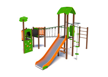 Place zabaw P1114 - Zestaw 14 | Starmax - nowoczesne place zabaw