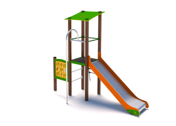 Plac zabaw P1117 Zestaw 17 – funkcjonalny plac dla dzieci 3+