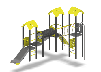 Zestaw 110 – nowoczesny plac zabaw dla dzieci 3+