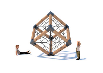 P5040 – Cube na wierzchołku – drewniany tor w kształcie sześcianu | Starmax