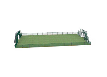 Boisko wielofunkcyjne 22x12m do piłki nożnej i koszykówki