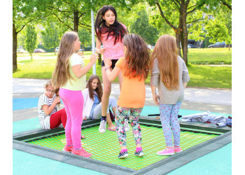 Trampolina ziemna MAŁY KRATER na plac zabaw | Starmax