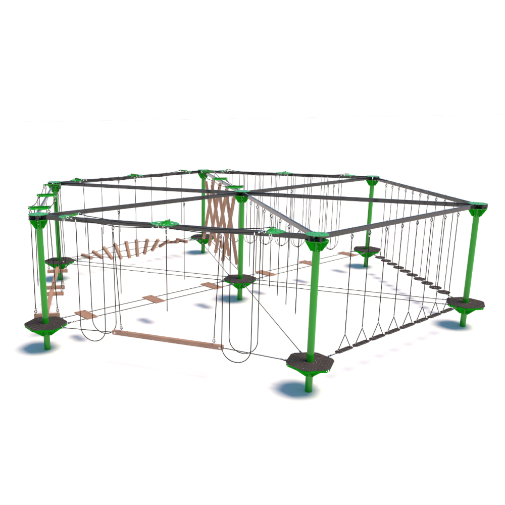 Park linowy modułowy P7117