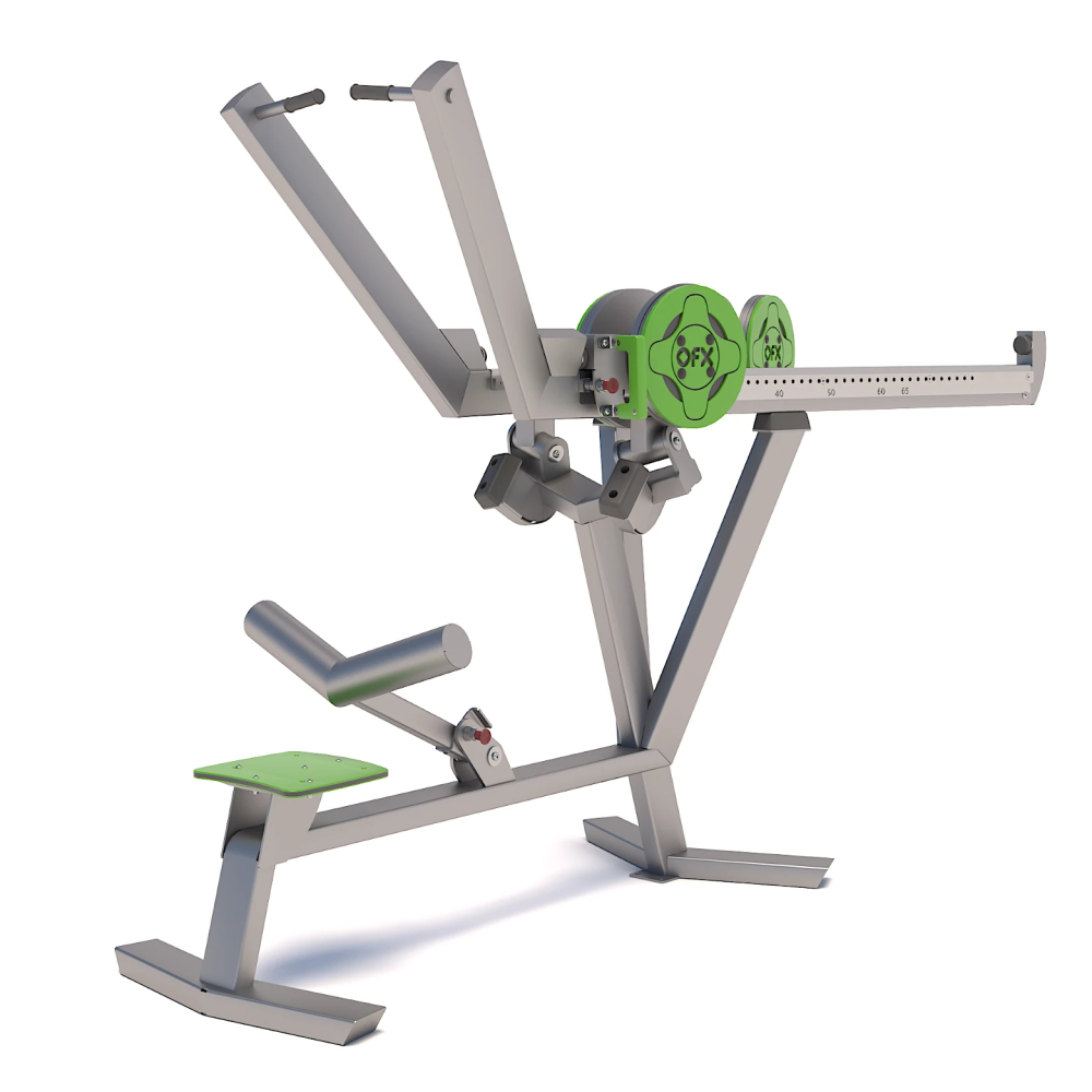 Lat Pulldown - Zbuduj plecy, siłownia na zewnątrz OFX-02