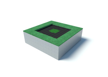 Mini trampolina ziemna na plac zabaw | Starmax