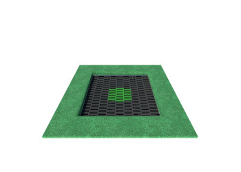Mini trampolina ziemna na plac zabaw | Starmax