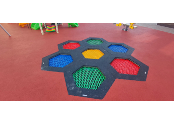 Trampolina ziemna na plac zabaw | Starmax