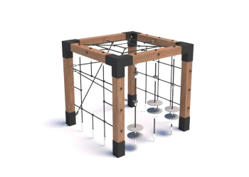 P5039 Cube Wooden | Drewniany plac zabaw
