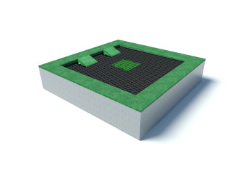 Trampolina ziemna integracyjna | Starmax