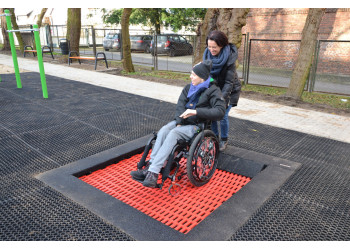 Trampolina ziemna integracyjna | Starmax