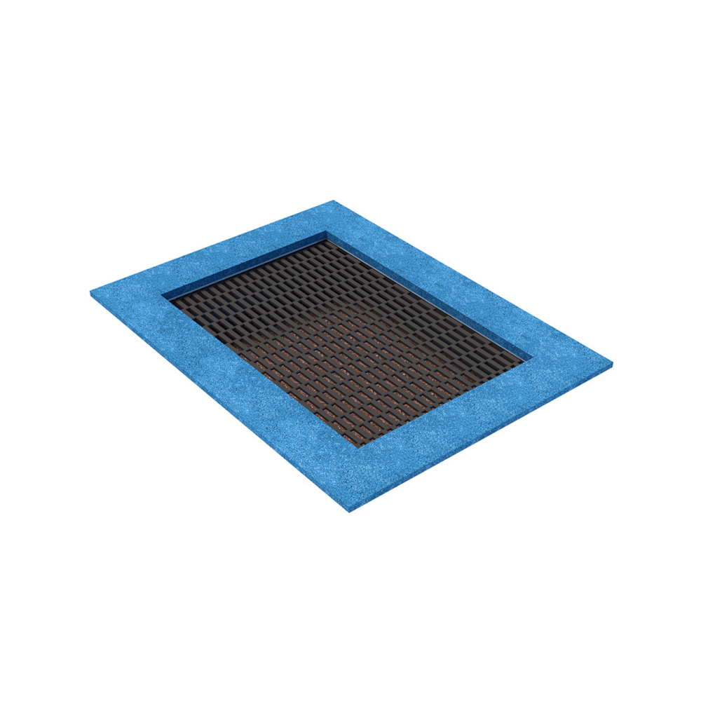 Trampolina ziemna prostokątna „mini”