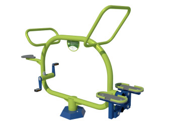 Mini siłownia dla dzieci Rowerek + Stepper | Starmax