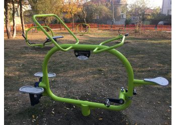 Mini siłownia dla dzieci Rowerek + Stepper | Starmax