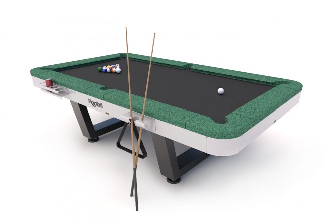 Outdoor pool table Poolbil for public places, hotels, playgrounds and backyard billiards