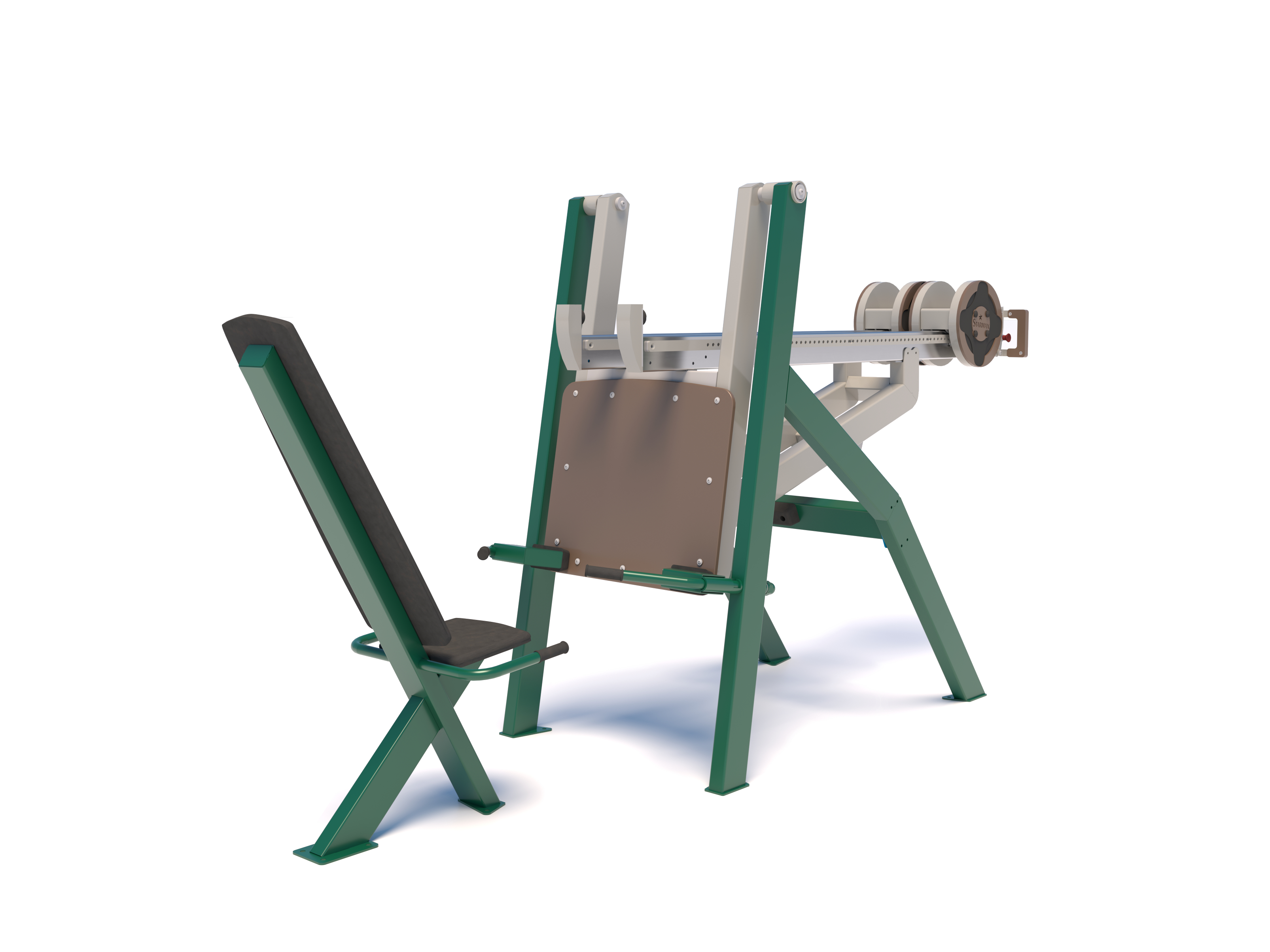 ProGym-03 Leg press outdoor gym adjustable weight