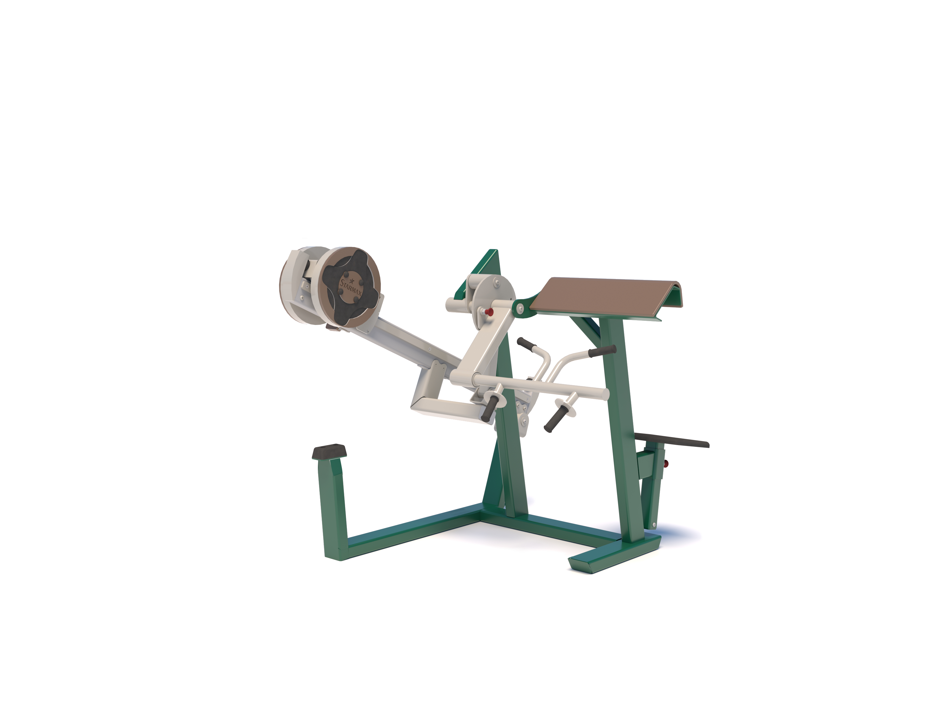ProGym-04 Seated Biceps Curls / Triceps extention outdoor gym adjustable weight