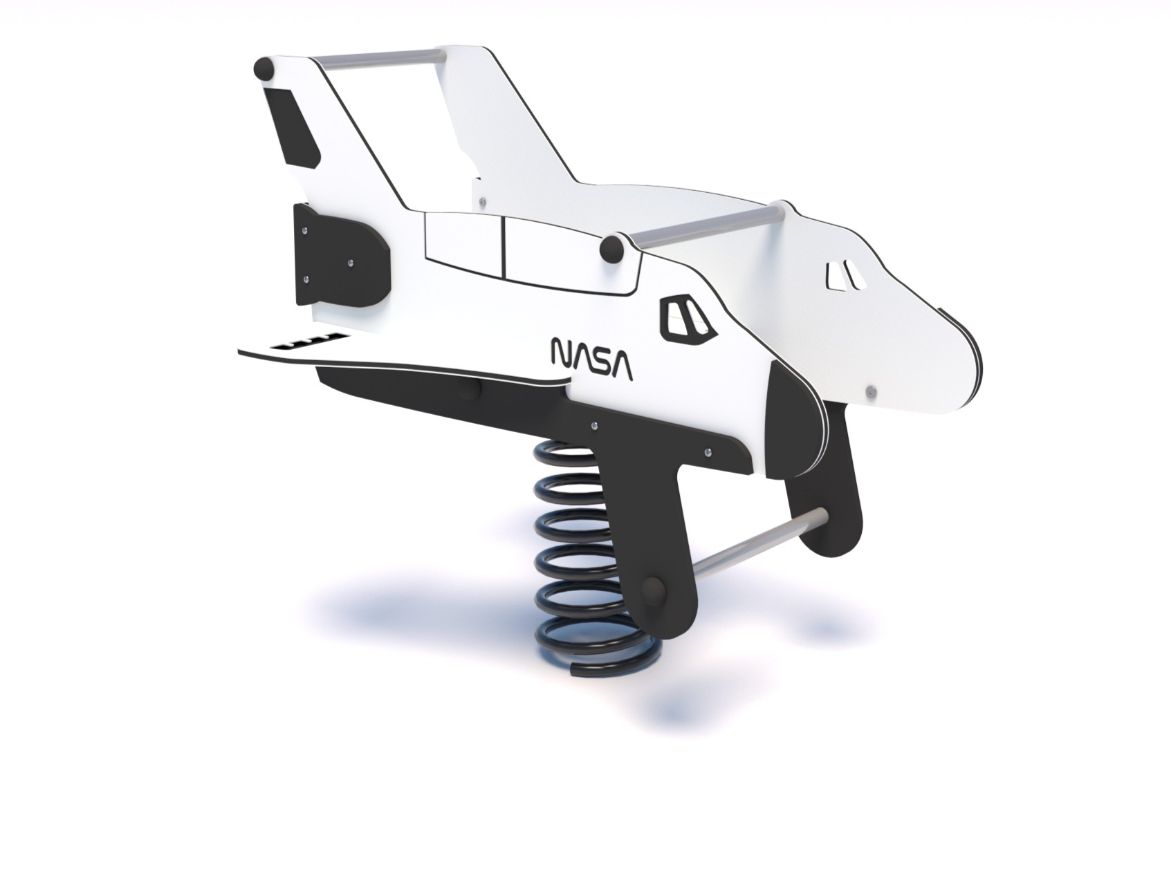 P3017_Bujak na sprężynie Wahadłowiec Nasa